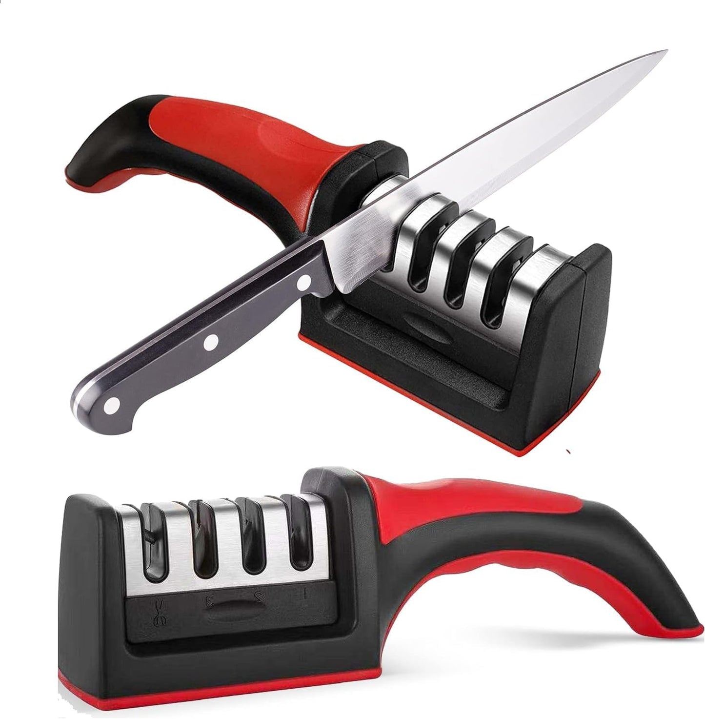 Steal Forest 3-Stage Kitchen Knife & Scissor Sharpener